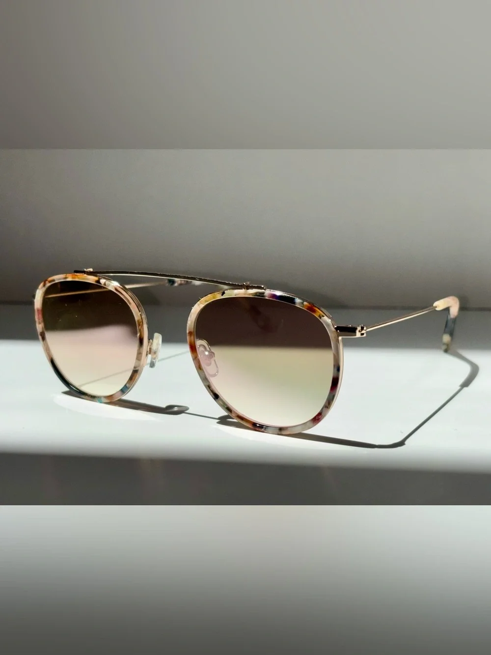 KREWE - CHARTRES | Gelato 24K Mirror Sunglasses